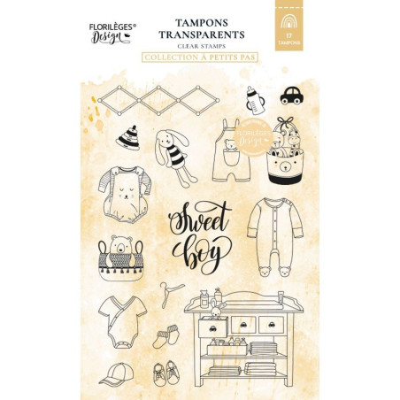 Florileges Clear Stamp SWEET BOY