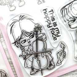 C.C. Design The Girl Clear Stamp