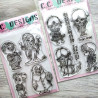 C.C. Design The Girl Clear Stamp