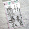 C.C. Design Green One Clear Stamp