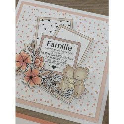 Florileges Clear Stamp ALL YOU NEED IS LOVE