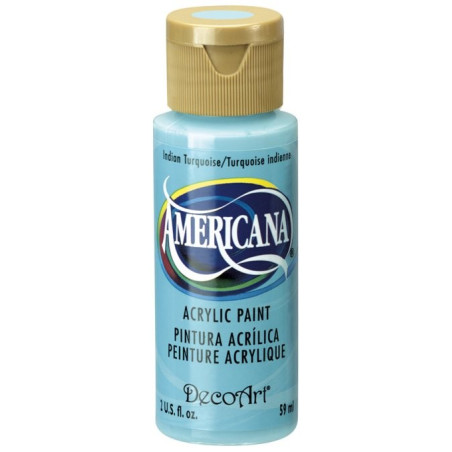 Colore acrilico DecoArt Americana Indian Turquoise