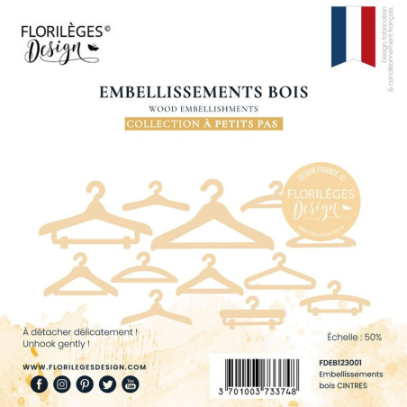 Abbellimenti Legno Florileges CINTRES