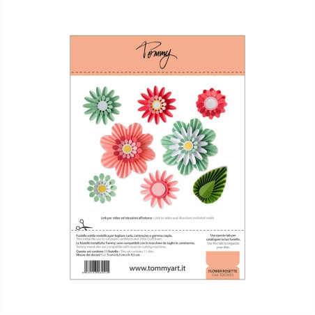 Tommy Fustella Flower Rosette