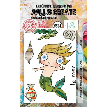 AALL & Create Stamp Set 854 La Mer