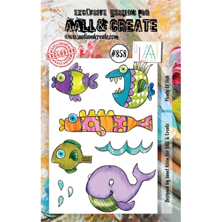 AALL & Create Stamp Set 858 Plenty of Fish