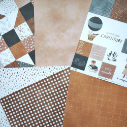HA-PI Little Fox Le monde d'HAPI Collection Kit + Acetato 30x30cm