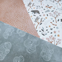 HA-PI Little Fox Le monde d'HAPI Collection Kit + Acetato 30x30cm