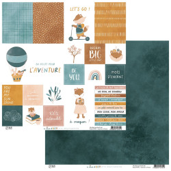 HA-PI Little Fox Le monde d'HAPI Collection Kit + Acetato 30x30cm
