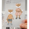 HA-PI Little Fox LE MONDE D'HAPI Hapi le renard Die Set