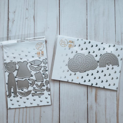 HA-PI Little Fox LE MONDE D'HAPI Nuage à broder Die Set