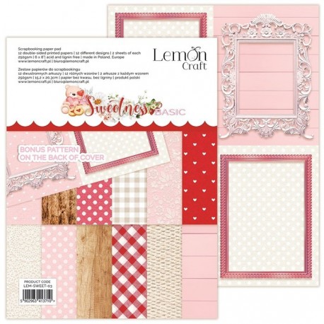 LemonCraft Sweetness Basic Paper Pad 15x20cm