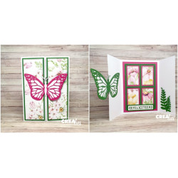 Crealies Cardzz no. 564 Gatefold Rectangle Card
