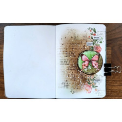 Stamperia Mixed Media Journal A6 Plain Pages Create Happiness