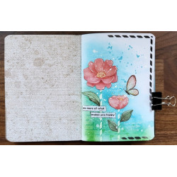 Stamperia Mixed Media Journal A6 Plain Pages Create Happiness