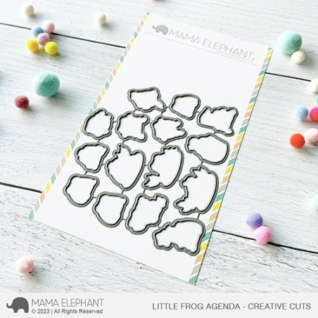 Mama Elephant LITTLE FROG AGENDA CREATIVE CUTS