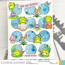 Mama Elephant LITTLE FROG AGENDA CREATIVE CUTS