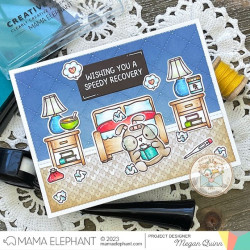 Mama Elephant FEEL BETTER Clear Stamp