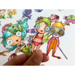 AALL & Create Stamp Set 856 Sea & Me