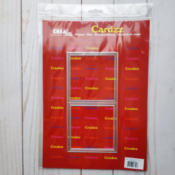 Crealies Cardzz no. 511 Double Card 10x10cm