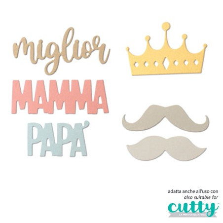 Fustelle Cut-Mi 88411-CML-C Mamma e Papà