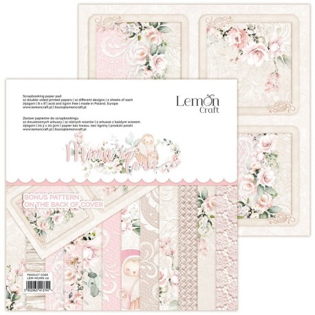 LemonCraft Mums' Love Paper Pad 20x20cm