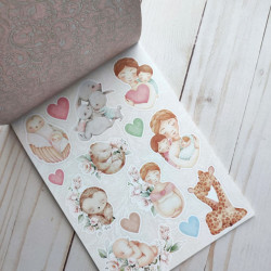 LemonCraft Mums' Love Elements Paper Pad 15x20cm