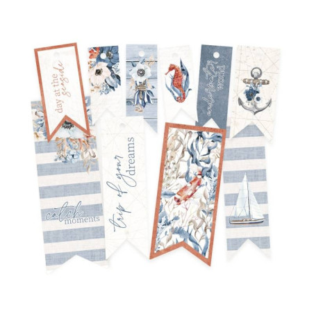 Piatek Decorative Tags SEA LA VIE 02 10pz