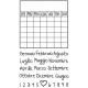 Timbro Calendario