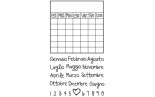 1478-Plate-B Timbro Calendario