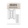 Zibuline Fustella per Rilegatura a 4 anelli