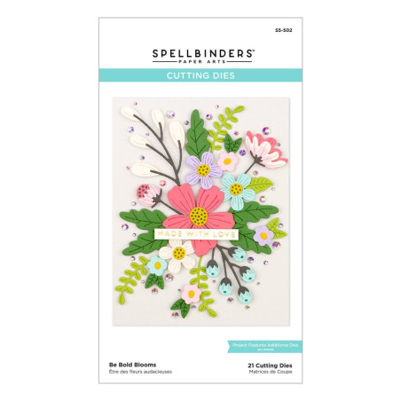 Spellbinders Be Bold Blooms Etched Dies