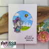 C.C. Design Potted Animals Clear Stamp