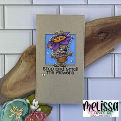 C.C. Design Potted Animals Clear Stamp