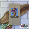C.C. Design Potted Animals Clear Stamp