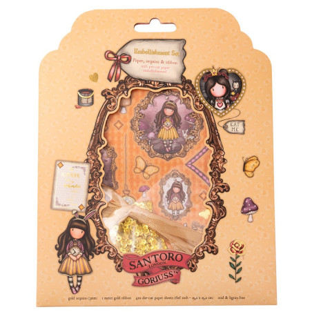 Gorjuss Wonderland Embellishment Set