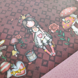 Gorjuss Wonderland Scrap Paper Pack 30x30cm