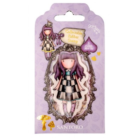 Gorjuss Wonderland Cling Stamp S A Little More Tea