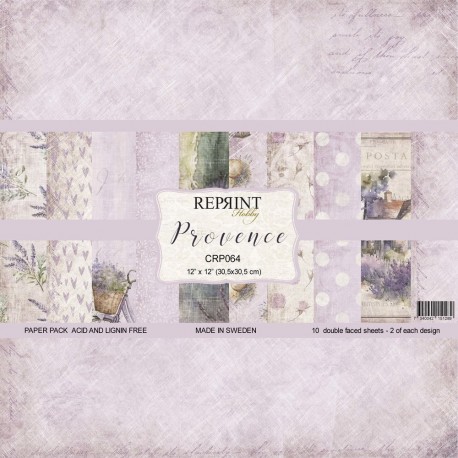 Reprint Provence Paper Pack 30x30cm