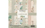Reprint The Gardener Paper Pack 20x20cm