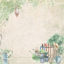 Reprint The Gardener Paper Pack 20x20cm