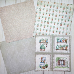 Reprint The Gardener Paper Pack 30x30cm