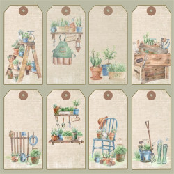 Reprint The Gardener Paper Pack 30x30cm