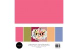 Carta Bella Flora No. 6 Coordinating Solids Paper Pack 30x30cm
