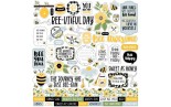 Echo Park Bee Happy Element Sticker 30x30cm