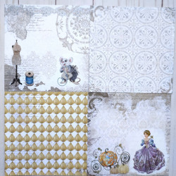 Papers For You Bibbidi Bobbidi Boo Mini Scrap Paper Pack 15x15cm