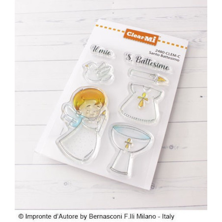 Timbro Clear-Mi 2480-CLEM-C Santo Battesimo