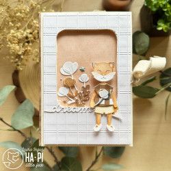 HA-PI Little Fox LE MONDE D'HAPI Hapi le renard Die Set