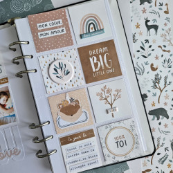 HA-PI Little Fox Le monde d'HAPI Collection Kit + Acetato 30x30cm