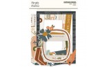 Simple Stories Here + There CHIPBOARD Frames 6pz